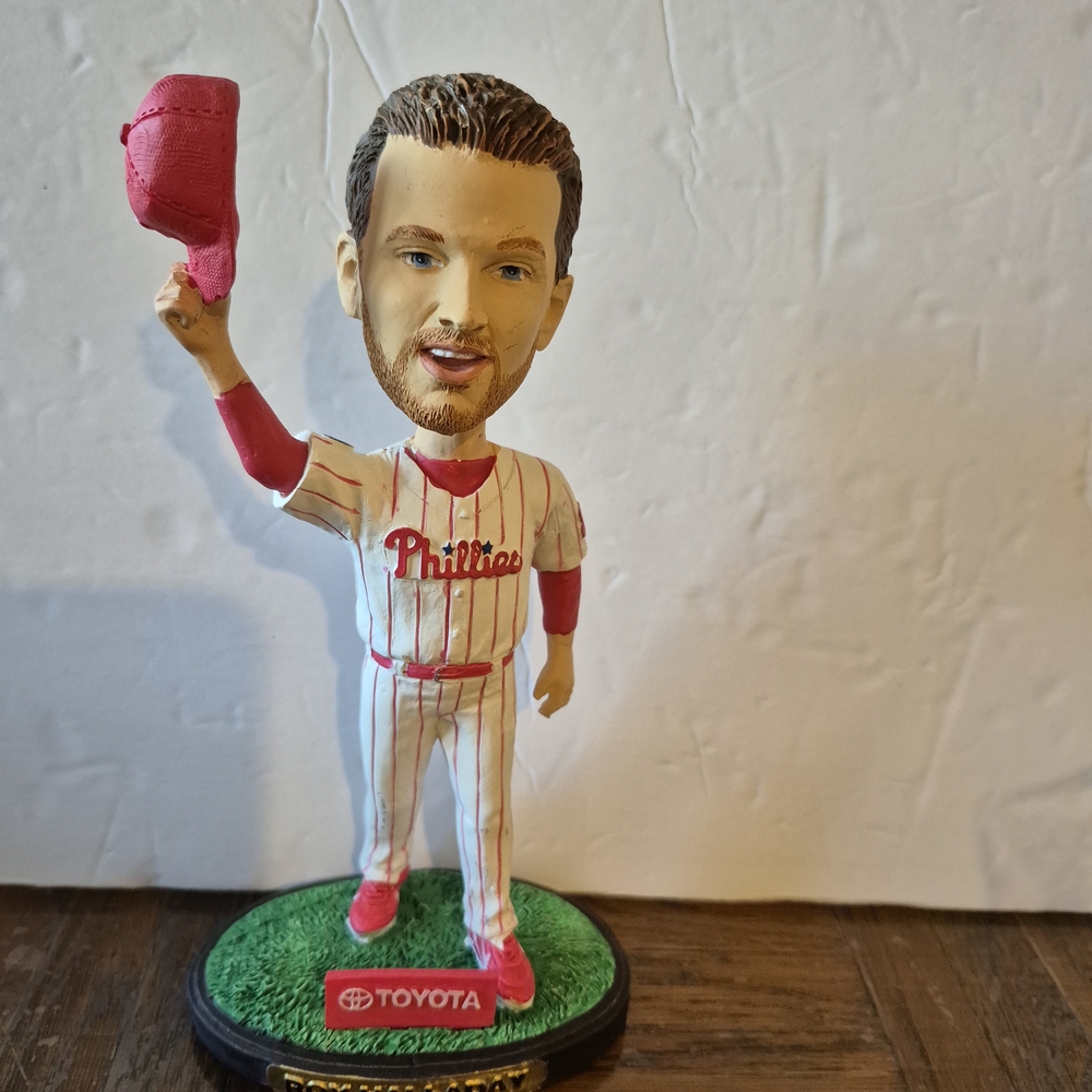 Roy Halladay Bobblehead in Phillies Red and White